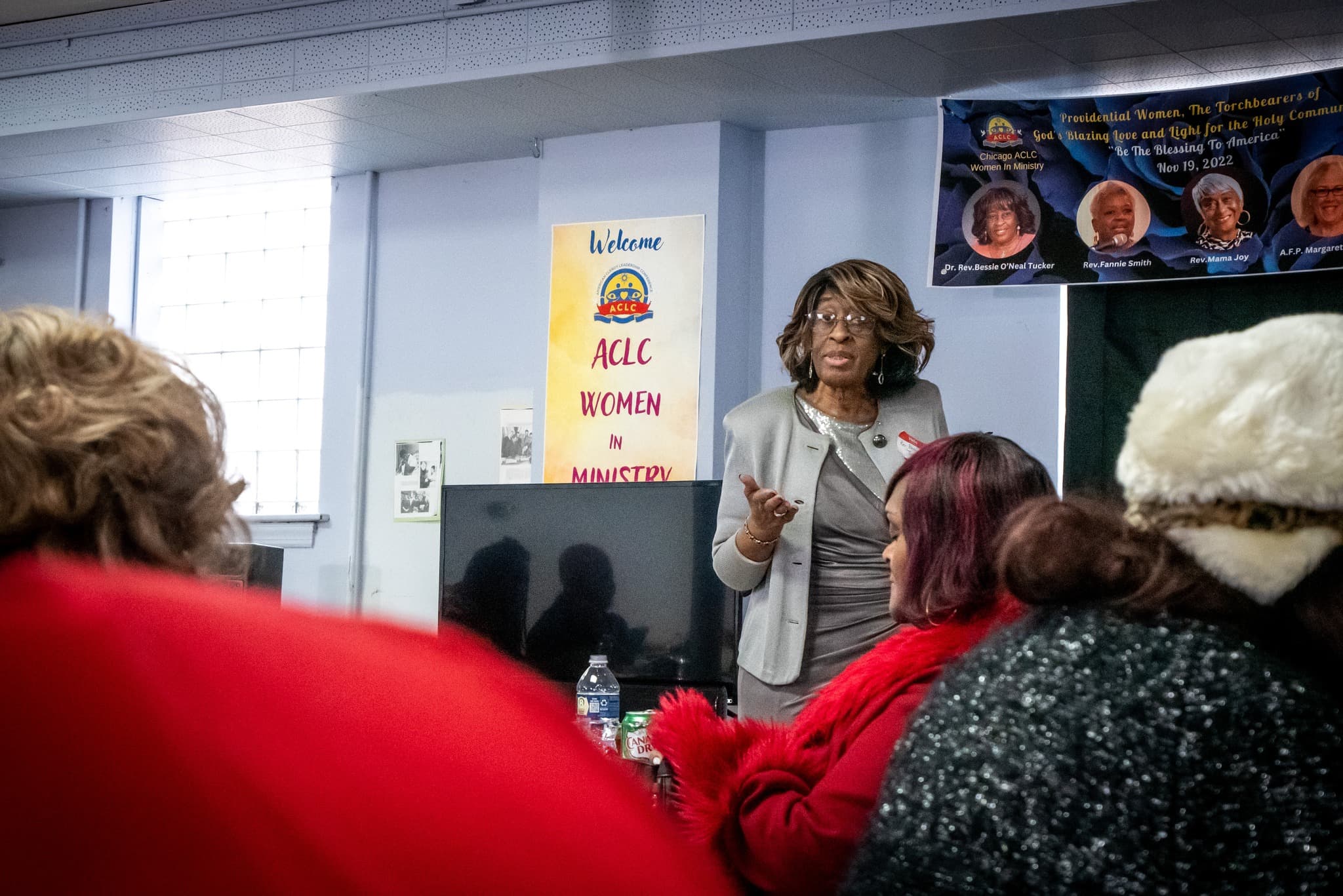 Rev. Dr. Bessie teaching